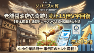 安本産業　燻製ドレッシング　、グロースの翼