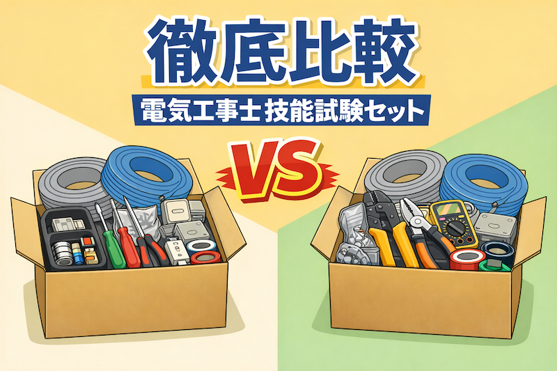 電気工事士技能試験　キット対決
